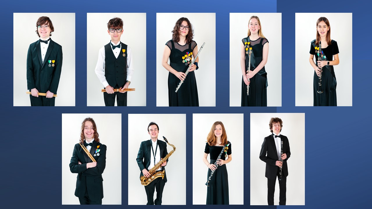 Nine Randolph Students Selected for AllState & District I Honor Bands